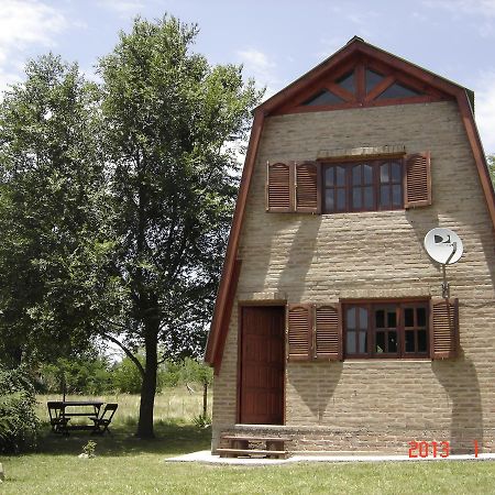 Cabañas Ecos del Rio Los Reartes Exterior foto